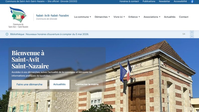 Site officiel Saint-Avit-Saint-Nazaire