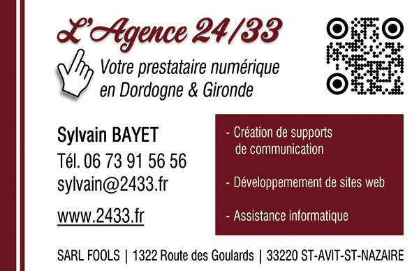 L'Agence 24/33, votre prestataire numérique en Dordogne et Gironde